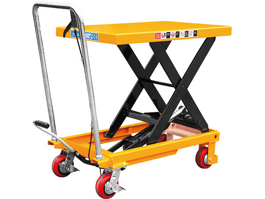 500kg/900mm手動(dòng)平臺車