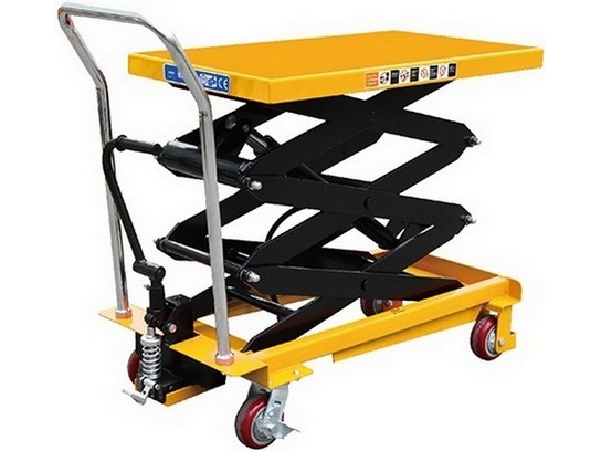 500kg/2000mm手動(dòng)平臺車