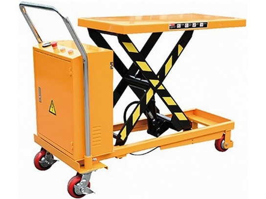 單剪式電動(dòng)平臺車