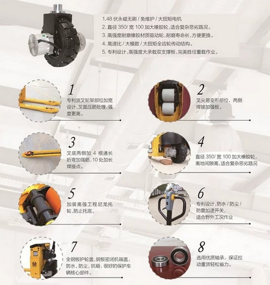 TYA30越野型全電動搬運(yùn)車